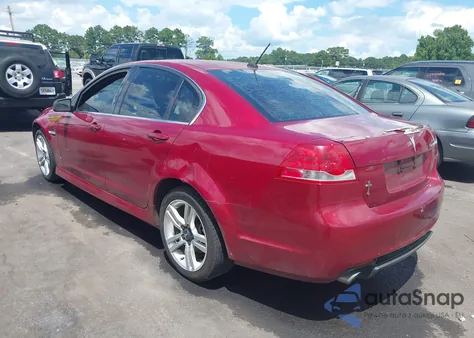 2009 Pontiac G8 из США, поврежденный, VIN 6G2ER57789L161923